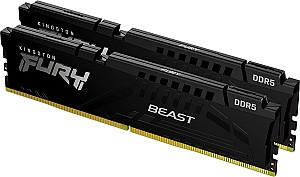 Memorie operativa RAM Kingston Fury Beast 32Gb DDR5-6000MHz 2x16Gb Kit (KF560C40BBK2-32)