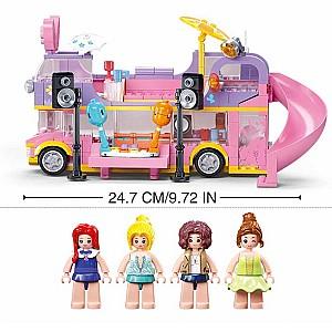 Constructor Sluban Casă muzicală pe roți