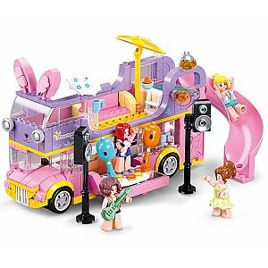 Constructor Sluban Casă muzicală pe roți