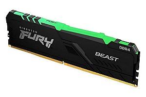 Memorie operativa RAM Kingston Fury Beast RGB 8Gb DDR4-3600MHz (KF436C17BBA/8)