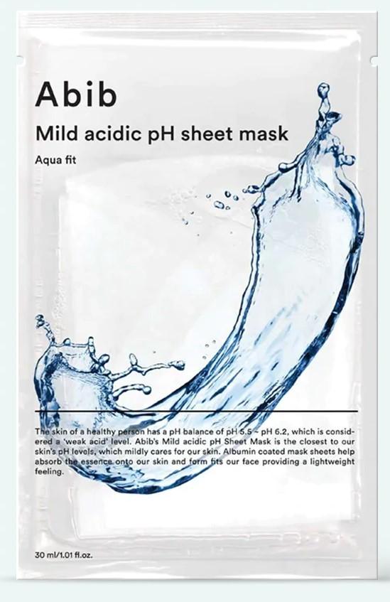 Masca pentru fata ABIB Mild Acidic pH Sheet Mask Aqua Fit