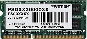 Memorie operativa RAM PATRIOT Signature Line 8GB DDR3L-1600MHz (PSD38G1600L2S)