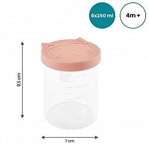 Set de recipiente alimentare Babymoov ISY 6x250 ml