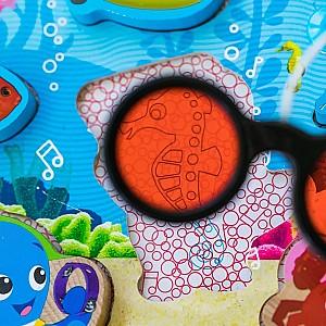 Jucarie interactiva Baby Einstein Submarine Adventure Puzzle