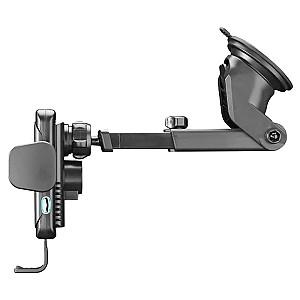 Suport auto pentru telefon CellularLine Hug Dual Pro 15W