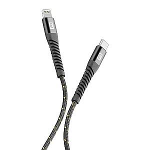 USB сablu CellularLine Strong Cable (TETRACABC2LMFI1MK)