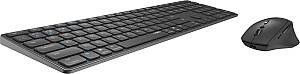 Set tastatura + Mouse Rapoo 9800M Wireless Multimode Set, Dark Grey