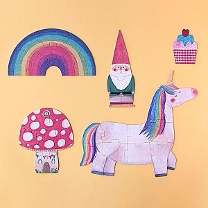 Puzzle Londji Happy Birthday Unicorn!