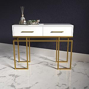 Masa consola Lucky Star Star Alb