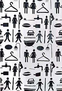 Perdea de baie Nice Sea Couple 06847