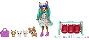 Papusa Enchantimals Baby Best Friends HLK86