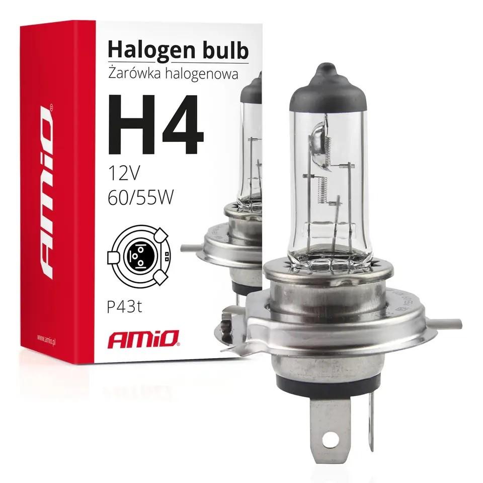 Lampa auto Amio H4 12V 60/55W (01268)