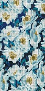 Pictura cu diamante Strateg White flowers BA-0015