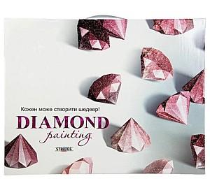 Pictura cu diamante Strateg White flowers BA-0015