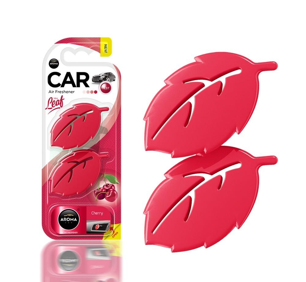 Odorizant de masina Aroma Car Leaf 3D Mini Cherry