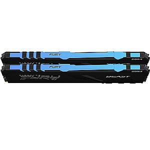 Memorie operativa RAM Kingston Fury Beast RGB 32GB DDR4-3600 (KF436C18BBAK2/32)
