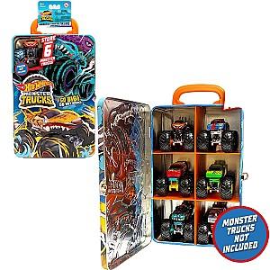 Cos pentru jucarii Mattel Hot Wheels for 6 Monster Trucks (HWCC21)