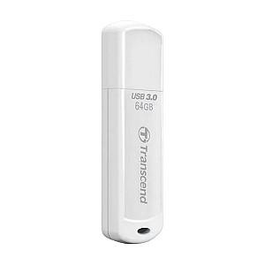 Stick memorie usb Transcend JetFlash 730 64GB White