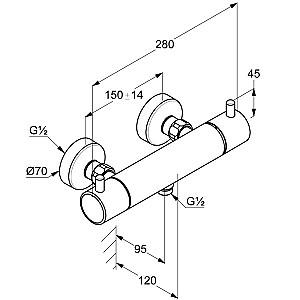 Baterie dus Kludi BOZZ (352035338)