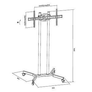 Suport pentru televizor Reflecta TV Stand 55P