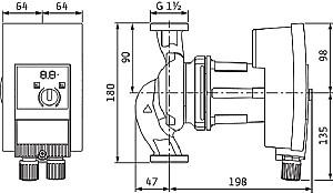 Pompă Wilo Star Yonos MAXO 25/0,5-12