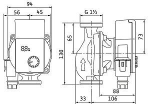Pompă Wilo Star Yonos Pico 1.0 25/1-8-130