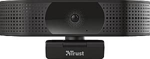 Camera Web Trust Teza 4K Ultra HD Black