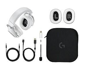 Casti gaming Logitech G Pro X 2 White