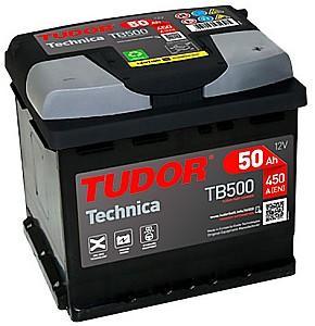 Acumulator auto Exide TUDOR TB500 L01 50A P+