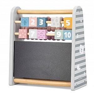 Tabla de scris pentru copii VIGA Math Learning Abacus 44086