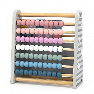 Tabla de scris pentru copii VIGA Math Learning Abacus 44086