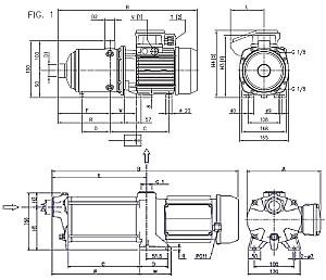 Pompă Ebara MATRIX 5-6T