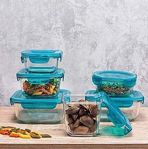 Set de recipiente alimentare Bormioli Rocco Evolution 0.5L