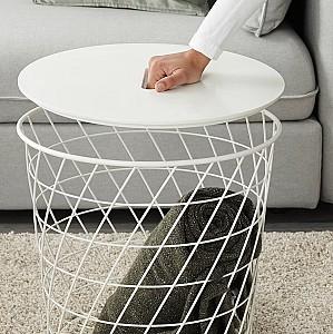 Masuta de cafea, reviste IKEA Kvistbro 44 cm Alb