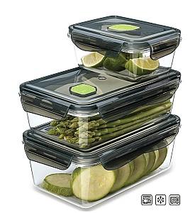 Set de recipiente alimentare Phibo Brilliant 1l