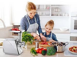Masina de tocat carne Berdsen 550 White/Silver