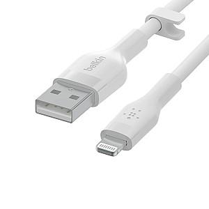 USB сablu Belkin USB-A to Lightning White (CAA008BT3MWH)