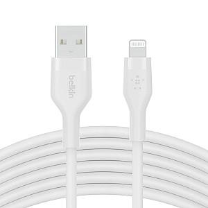 USB сablu Belkin USB-A to Lightning White (CAA008BT3MWH)