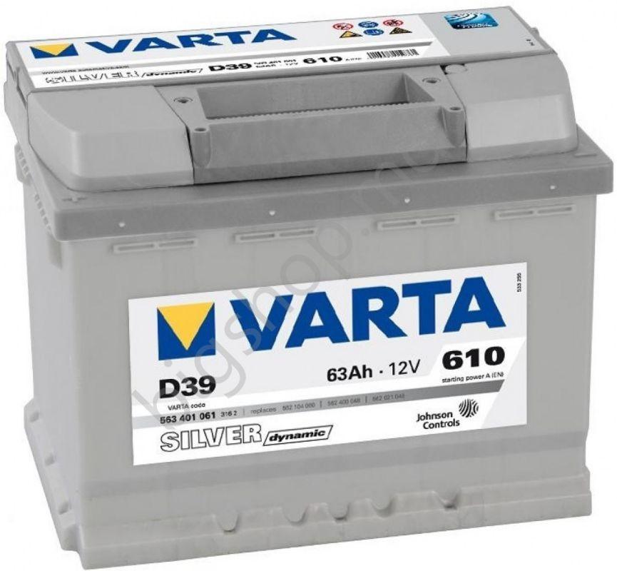 Acumulator auto Varta 63AH 610A(EN) (S5 006)