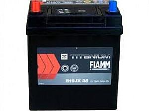Acumulator auto Fiamm Black Japan B19JX 38AH L+ 300A terminal îngust 187x127x22