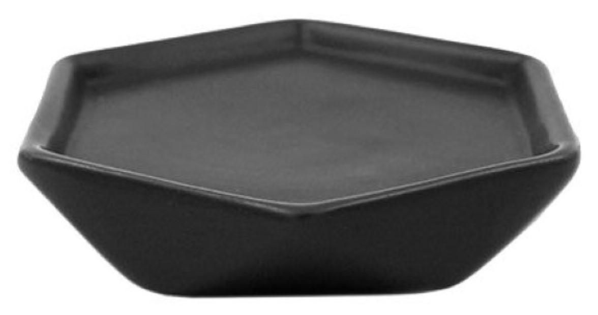 Suport pentru sapun Tendance Rhombus Black 47166