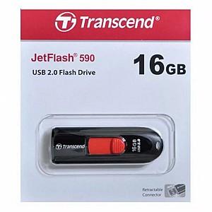 Stick memorie usb Transcend 16GB JetFlash 590 Black