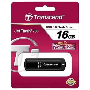 Stick memorie usb Transcend 16GB JetFlash 700 Black