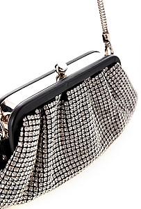 Geanta femei CCS 16982 Silver