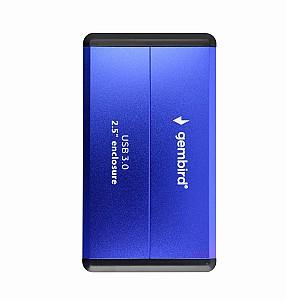 Hard disk extern Gembird External Case for 2.5 SATA HDD Blue (EE2-U3S-2-B)