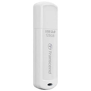 Stick memorie usb Transcend 128GB JetFlash 730 White