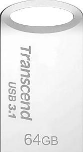 Stick memorie usb Transcend 64GB JetFlash 710 Silver