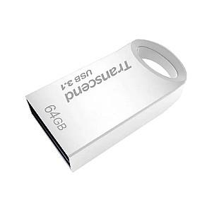 Stick memorie usb Transcend 64GB JetFlash 710 Silver