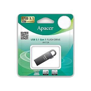 Stick memorie usb Apacer 128GB AH15A Dark Gray