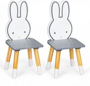 Masă de scris pentru copii Ecotoys WH141 Gri/Alb